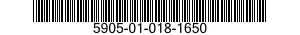 5905-01-018-1650  5905010181650 010181650
