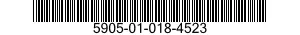 5905-01-018-4523  5905010184523 010184523