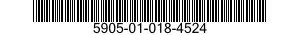 5905-01-018-4524  5905010184524 010184524