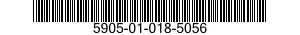 5905-01-018-5056  5905010185056 010185056