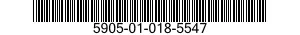 5905-01-018-5547  5905010185547 010185547
