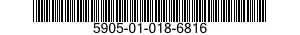 5905-01-018-6816  5905010186816 010186816