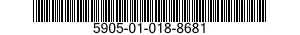 5905-01-018-8681  5905010188681 010188681