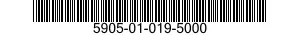 5905-01-019-5000  5905010195000 010195000