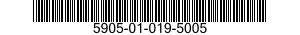 5905-01-019-5005  5905010195005 010195005