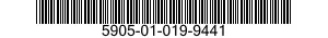 5905-01-019-9441  5905010199441 010199441
