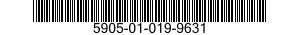 5905-01-019-9631  5905010199631 010199631