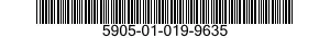 5905-01-019-9635  5905010199635 010199635