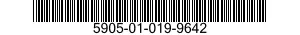 5905-01-019-9642  5905010199642 010199642