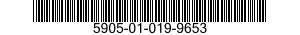 5905-01-019-9653  5905010199653 010199653