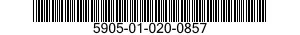 5905-01-020-0857  5905010200857 010200857