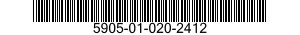 5905-01-020-2412  5905010202412 010202412