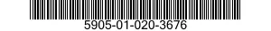 5905-01-020-3676 RESISTOR,VARIABLE,WIRE WOUND,NONPRECISIO 5905010203676 010203676