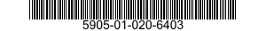 5905-01-020-6403  5905010206403 010206403