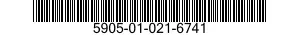 5905-01-021-6741  5905010216741 010216741