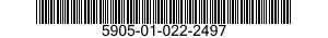 5905-01-022-2497  5905010222497 010222497