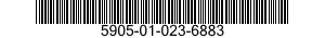 5905-01-023-6883  5905010236883 010236883