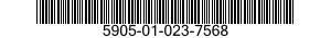 5905-01-023-7568  5905010237568 010237568