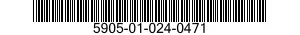 5905-01-024-0471  5905010240471 010240471