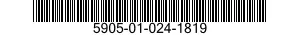 5905-01-024-1819  5905010241819 010241819