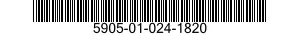 5905-01-024-1820  5905010241820 010241820
