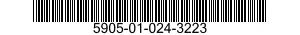 5905-01-024-3223  5905010243223 010243223