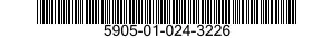 5905-01-024-3226  5905010243226 010243226