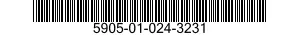 5905-01-024-3231  5905010243231 010243231