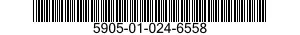 5905-01-024-6558 RESISTOR,VARIABLE,WIRE WOUND,NONPRECISION 5905010246558 010246558