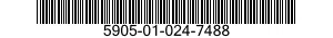 5905-01-024-7488  5905010247488 010247488