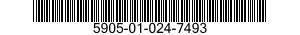 5905-01-024-7493  5905010247493 010247493
