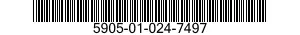 5905-01-024-7497  5905010247497 010247497