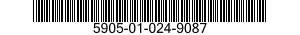 5905-01-024-9087  5905010249087 010249087