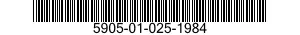5905-01-025-1984  5905010251984 010251984