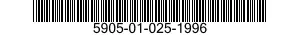 5905-01-025-1996  5905010251996 010251996