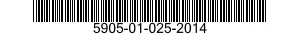 5905-01-025-2014  5905010252014 010252014