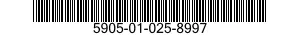 5905-01-025-8997  5905010258997 010258997