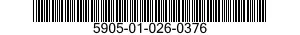 5905-01-026-0376  5905010260376 010260376
