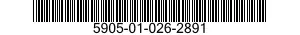 5905-01-026-2891  5905010262891 010262891
