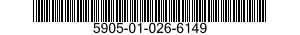 5905-01-026-6149  5905010266149 010266149