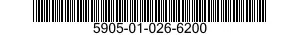 5905-01-026-6200  5905010266200 010266200
