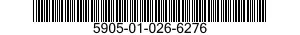 5905-01-026-6276  5905010266276 010266276