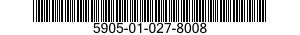 5905-01-027-8008  5905010278008 010278008