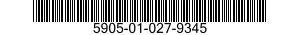 5905-01-027-9345  5905010279345 010279345