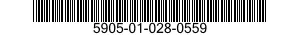 5905-01-028-0559  5905010280559 010280559