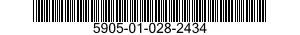 5905-01-028-2434  5905010282434 010282434