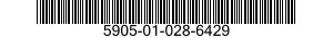 5905-01-028-6429  5905010286429 010286429