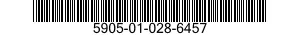5905-01-028-6457 RESISTOR,VARIABLE,NONWIRE WOUND,NONPRECISION 5905010286457 010286457