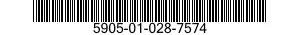 5905-01-028-7574  5905010287574 010287574