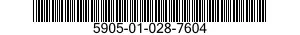 5905-01-028-7604  5905010287604 010287604